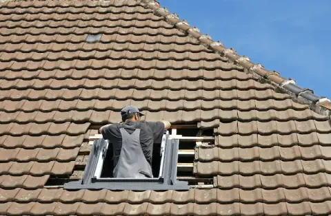 Pose de velux - Eschbourg